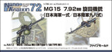 Fine Molds 1/72 Nano Aviation MG15 7.92mm Machine Gun for Navy/Army NA12 NEW_5