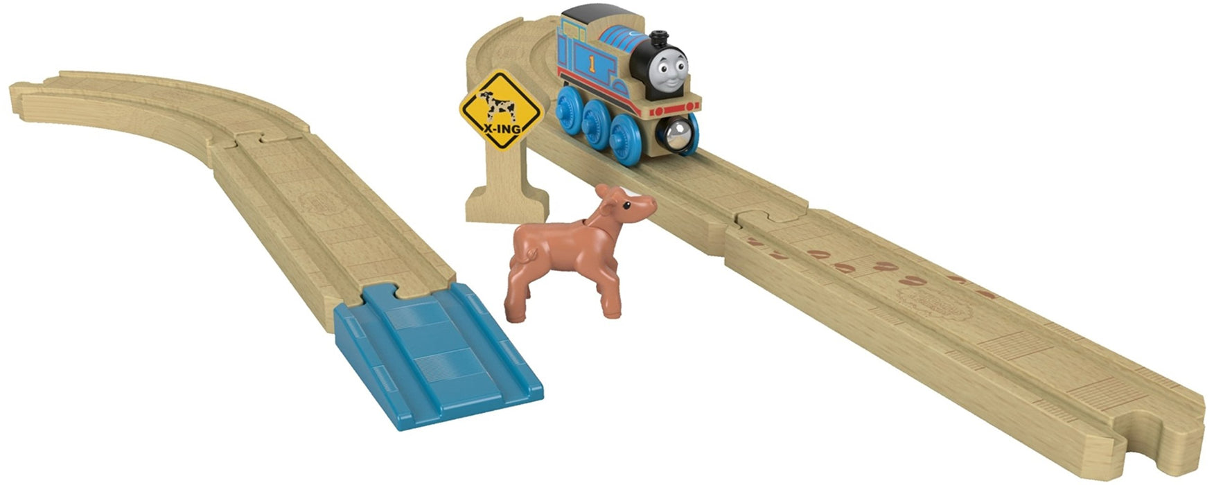 Thomas & Friends Wooden Railway Straight & Curved Expansion Track Set FKF54 NEW_2