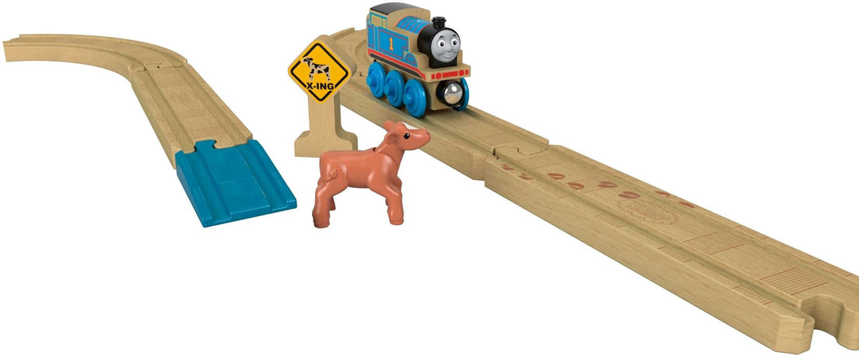 Thomas & Friends Wooden Railway Straight & Curved Expansion Track Set FKF54 NEW_7