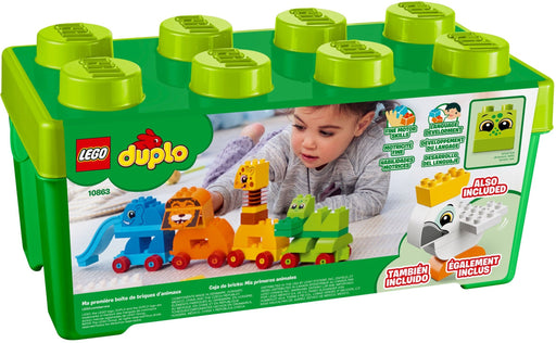 Lego 10863 Duplo My First Animal Brick Box Animal Train 34 pieces Plastic Block_2