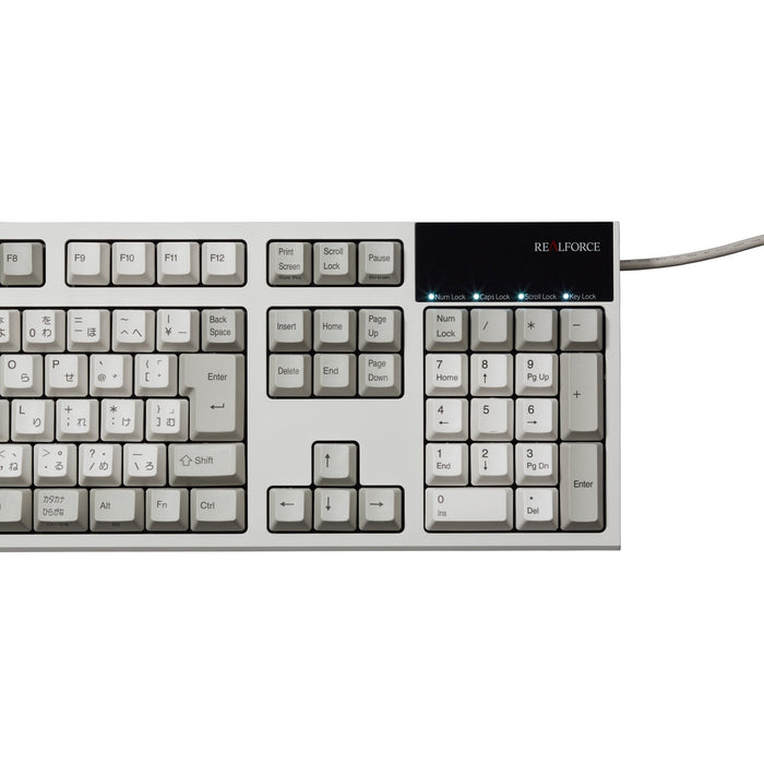Topre REALFORCE R2 Japanese 108 USB Wired Keyboard Notation Ivory R2-JPV-IV NEW_2