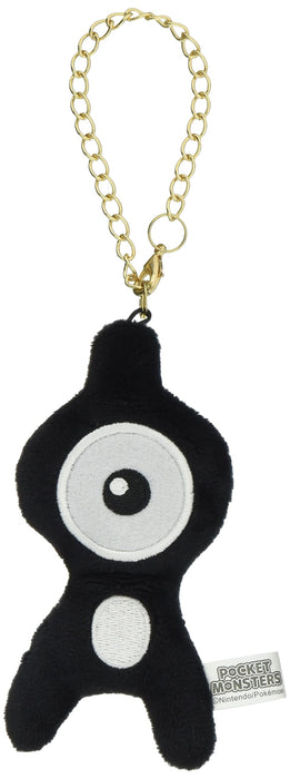 Sanei Boeki Pokemon ALL STAR COLLECTION Plush Mascot Keychain Unown A PM23 NEW_1