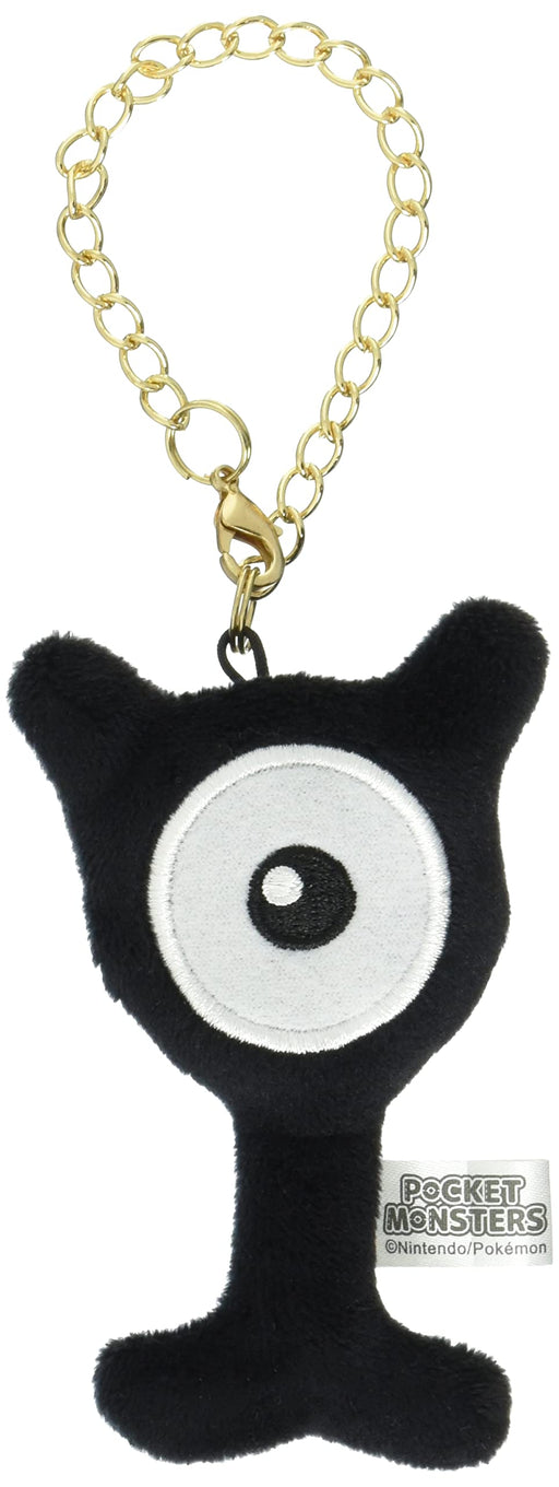 Sanei Boeki Pokemon ALL STAR COLLECTION Plush Mascot Keychain Unown Y PM32 NEW_1