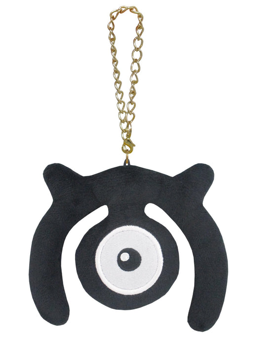 Sanei Boeki Pokemon ALL STAR COLLECTION Plush Mascot Keychain Unown M PM27 NEW_1