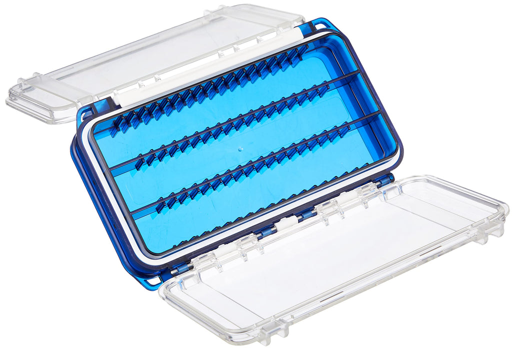 MEIHO WG Waterproof Parts Case Clear x Blue 175x105x43mm polycarbonate, PP NEW_2