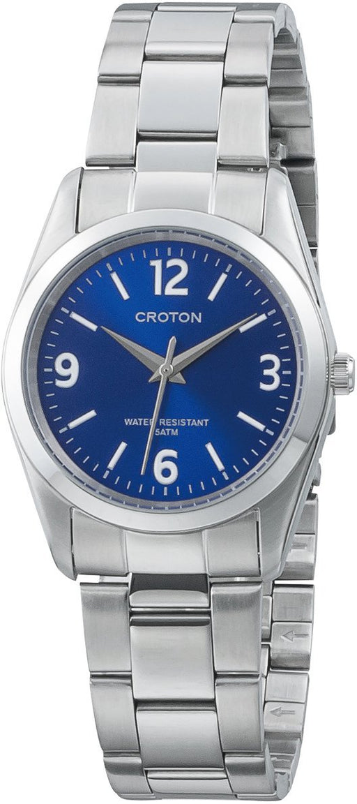 CROTON Watch RT-171M-04 Men's Silver Stainless Steel Band, Case Water Resistant_1
