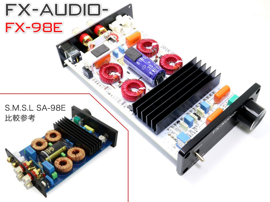 FX-AUDIO-FX-98E Black TDA7498E Digital amplifier IC installed 160W High Power_5