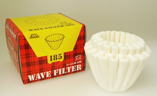 Kalita WAVE FILTER KWF-185 for 2-4 people 50 sheets Set of 3 packs #22210 NEW_2