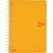 Kokuyo Notebook Soft Ring Dotted B Ruled A6 80 Sheets Orange Su-SV358BT-YR NEW_1