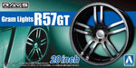 Aoshima 1/24 The Tuned Parts No.81 Gram Lights R57GT 20" Plastic Model Parts NEW_2