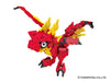 Yoshiritsu LaQ Mystical Beast Wyvern 264 pcs Plastic Block Red/Yellow ‎L004994_3