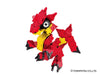 Yoshiritsu LaQ Mystical Beast Wyvern 264 pcs Plastic Block Red/Yellow ‎L004994_7