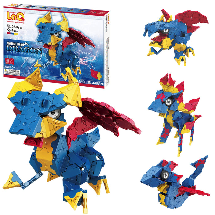Yoshiritsu LaQ Mystical Beast Dragon Building Set Plastic Block ‎L004987 NEW_1