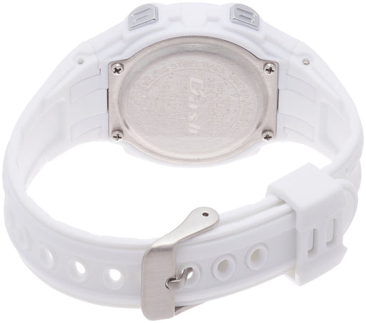 Alias Watch Solar Digital Dash ADWW16032SOL16 Women's White Polyurethane Band_2