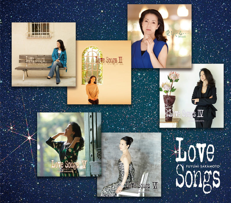 Fuyumi Sakamoto Love Songs BOX [6CD+DVD] Limited Edition UPCY-9718 Kayokyoku NEW_1