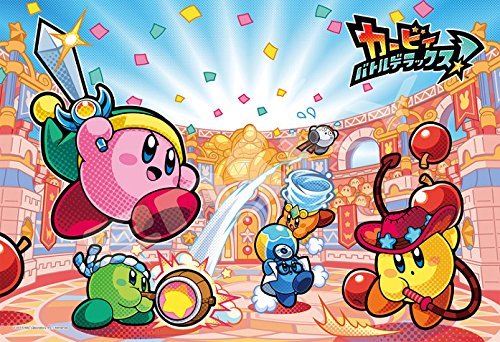 Ensky 300-Piece Jigsaw Puzzle Kirby Battle Deluxe! 6x18cm 300-1326 Made in Japan_1