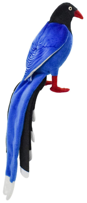 BH7137 HANSA Taiwan Blue Magpie 19 Realistic Design Animal Plush Doll Interior_1