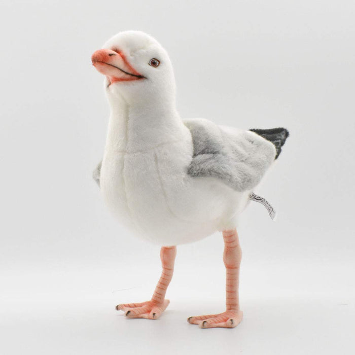 BH7259 HANSA Seagull Realistic Animal Plush Doll Made in Philippines Acrylic NEW_1