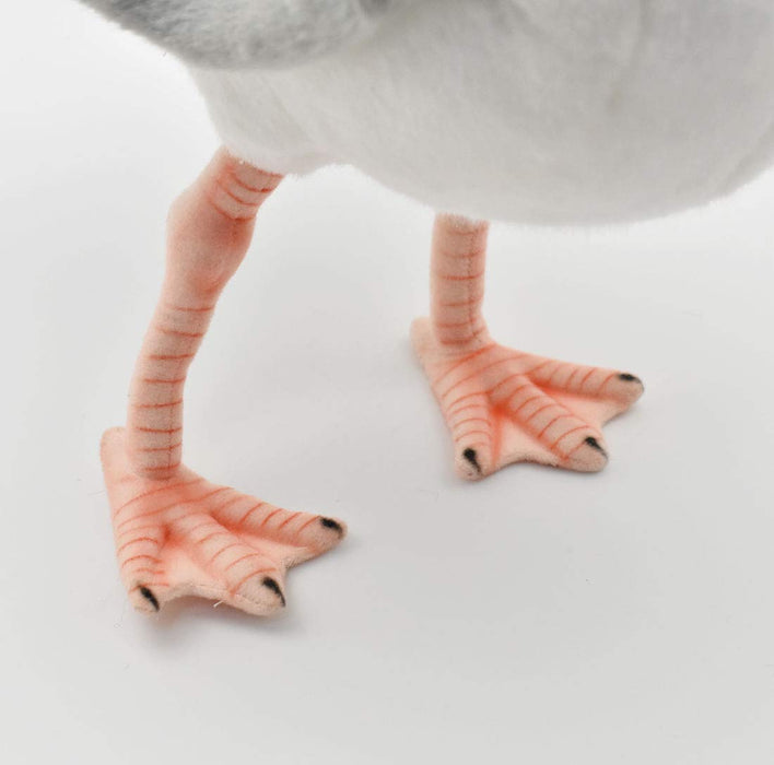 BH7259 HANSA Seagull Realistic Animal Plush Doll Made in Philippines Acrylic NEW_6