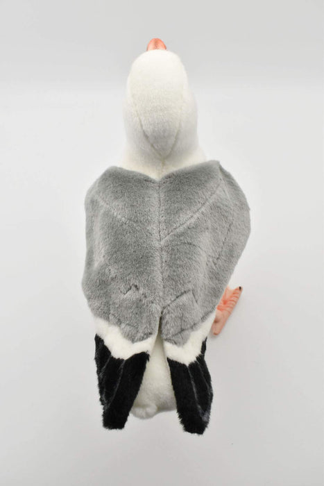 BH7259 HANSA Seagull Realistic Animal Plush Doll Made in Philippines Acrylic NEW_8