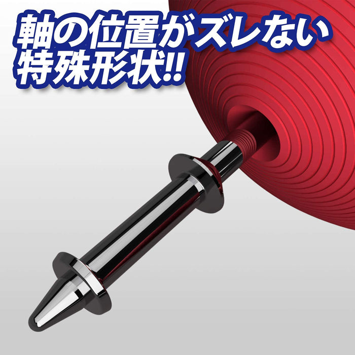Japanese Spinning Top Toy Iron Hayabusa Ver.6 For Advanced User Red Spin Gear_2