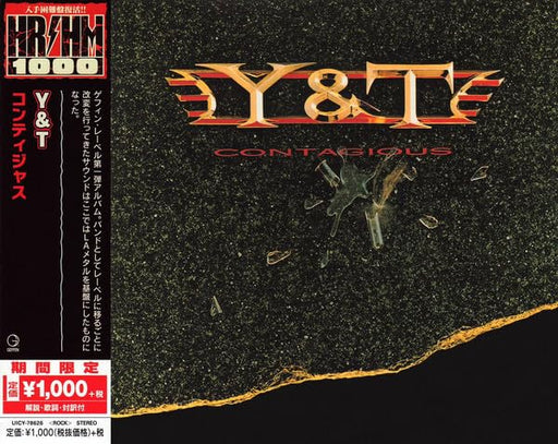 [CD] Contagious Limited Edition Y&T UICY-78626 Hard Rock LA Metal Album NEW_1