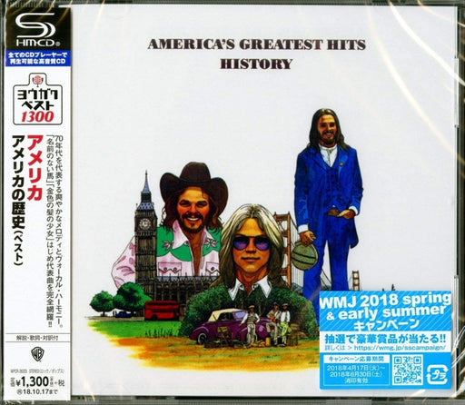 [SHM-CD] History America's Greatest Hits Japan OBI America WPCR-26325 Rock NEW_1