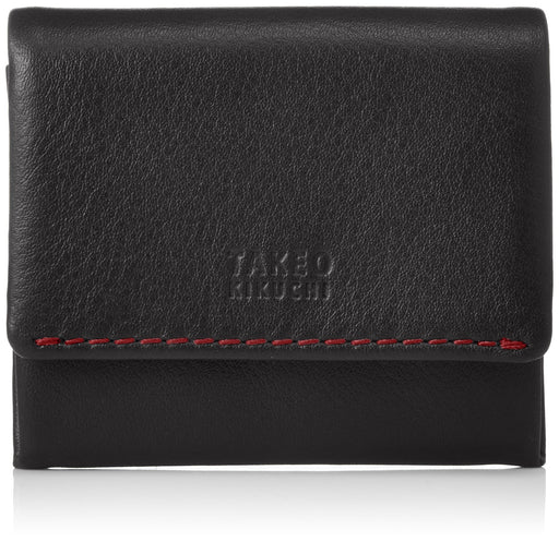 Takeokikuchi Coin Purse Men's Morbid Series Black Cowhide Leather TKW9050218 NEW_1