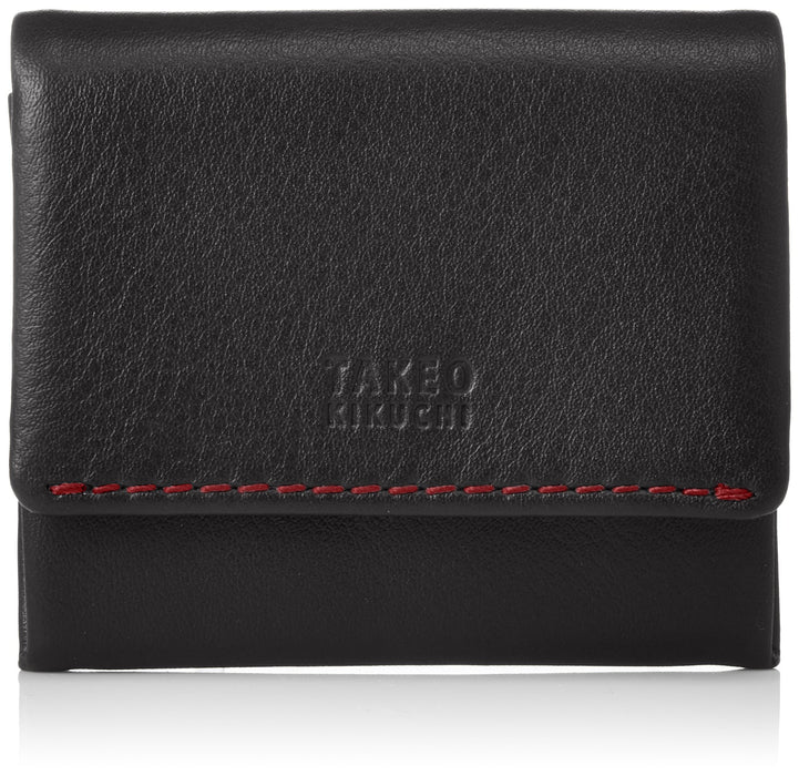 Takeokikuchi Coin Purse Men's Morbid Series Black Cowhide Leather TKW9050218 NEW_1