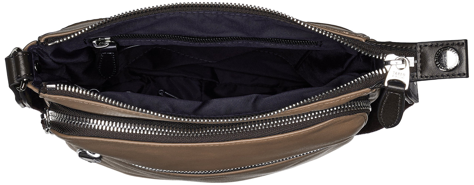 Takeokikuchi Shoulder bag Sauvage 717111 H24xW20xD6cm Zip Closure 132cm Strap_5