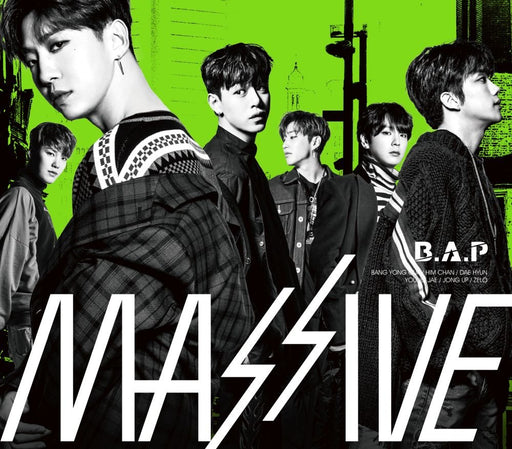B.A.P MASSIVE First Limited Edition Type A [CD+DVD] KICS-93691 Japan 3rd Album_1