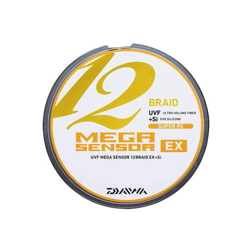 Daiwa PE Line UVF Mega Sensor 12 Braid EX+SI 300m #5/88lb 5-Colors Multicolor_1