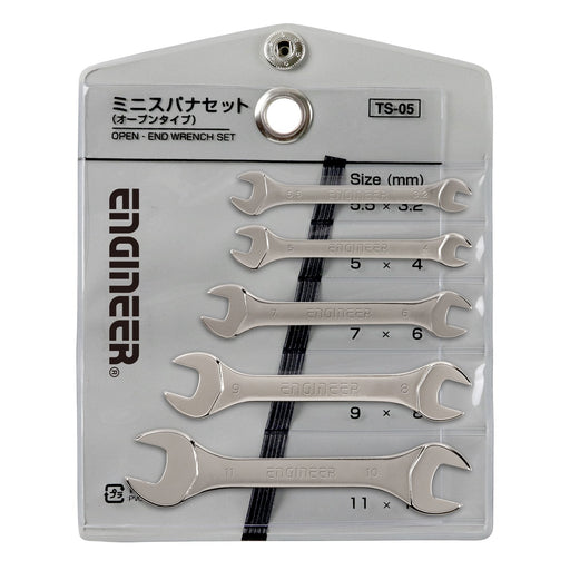 Engineer Mini wrench spanner set TS-05 Made in Japan 3.2/4/5/5.5/6/7/8/9/10/11mm_1