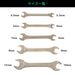 Engineer Mini wrench spanner set TS-05 Made in Japan 3.2/4/5/5.5/6/7/8/9/10/11mm_2