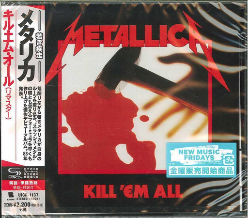 [SHM-CD] Kill 'Em All Remastered Limited Edition Metallica UICR-1137 Debut Album_1