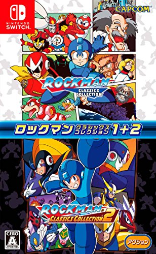 Nintendo Switch Rockman Megaman Classics Collection 1+2 HAC-B-AKRVA NEW_1