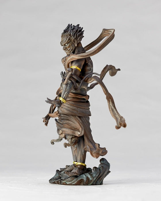 Takeya-shiki Jizai Okimono Jinja Daisho Wood Carving ver. 142mm Figure KT-016_2