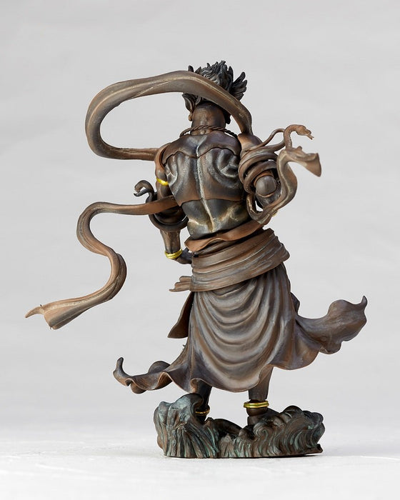 Takeya-shiki Jizai Okimono Jinja Daisho Wood Carving ver. 142mm Figure KT-016_3