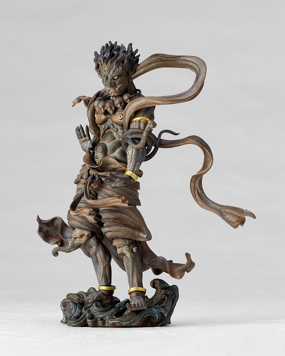 Takeya-shiki Jizai Okimono Jinja Daisho Wood Carving ver. 142mm Figure KT-016_7