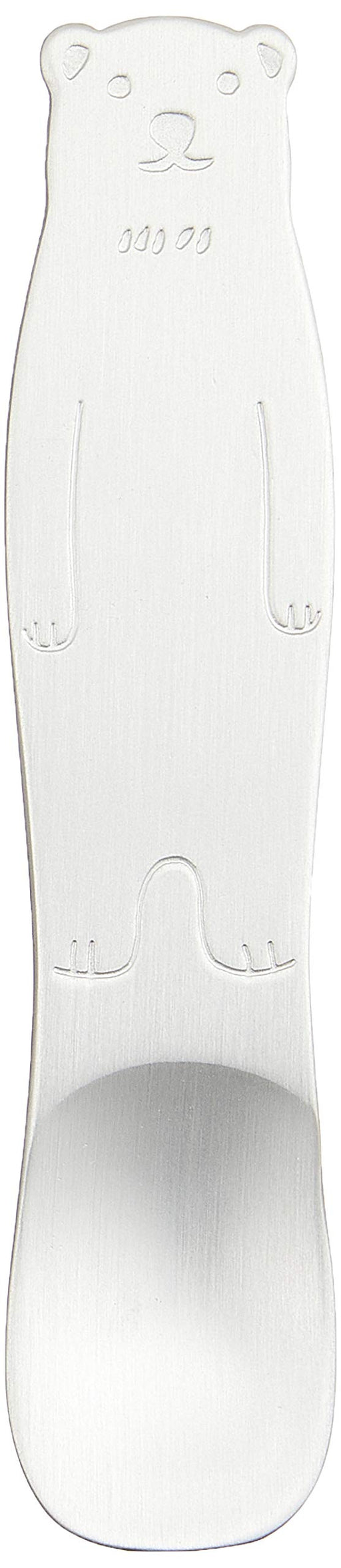 Takakuwa Metal Ice cream spoon polar bear white Made in Japan Handwash Only NEW_1