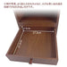 Pet altar memorial box WJ-8007 Pet Supplies W21xD21xH35.8cm Brown Wooden NEW_2