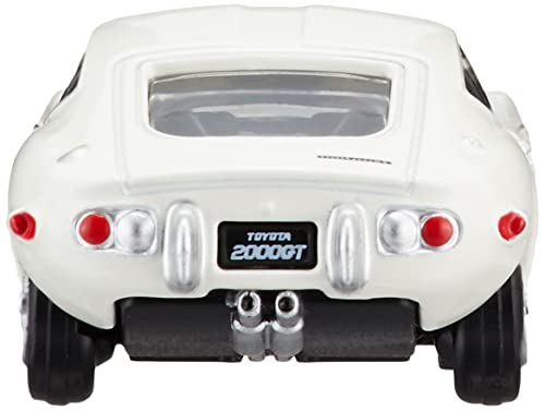 Takara Tomy Tomica Premium 27 Toyota 2000GT Diecast Miniature Car White NEW_3