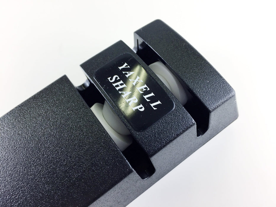 Yaxel Sharpener 36029 ABS Black W18xD55xH5.2cm Made in Japan Hook Hanging NEW_3
