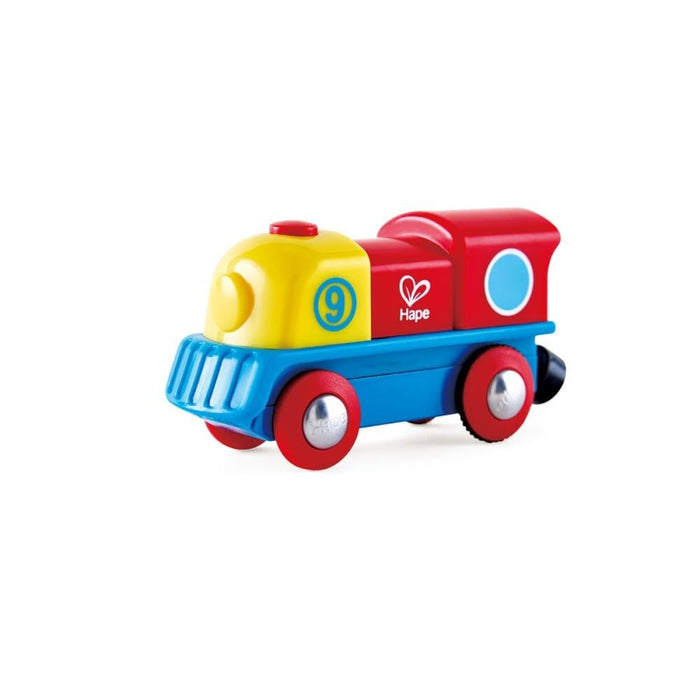 Hape Battery-Powered Powerful Train E3820 Multicolor Educational Kids Toy NEW_1