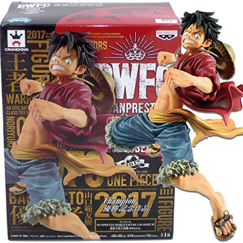 BANPRESTO WORLD FIGURE COLOSSEUM Monkey D. Luffy Figure Prize One Piece NEW_2