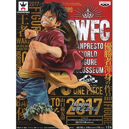 BANPRESTO WORLD FIGURE COLOSSEUM Monkey D. Luffy Figure Prize One Piece NEW_3