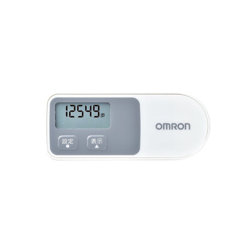 OMRON Pedometer ‎HJ-320-W White Battery Powered Digital Display Simple Pocket-in_1