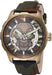 ARCA FUTURA Watch Skull Skeleton 8618SSV-BR Men's Multicolor Nylon Band NEW_1