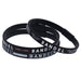 BANDEL Line Bracelet Set of 3 S size (16.0cm) Black Silicon, crystal, Gold NEW_1