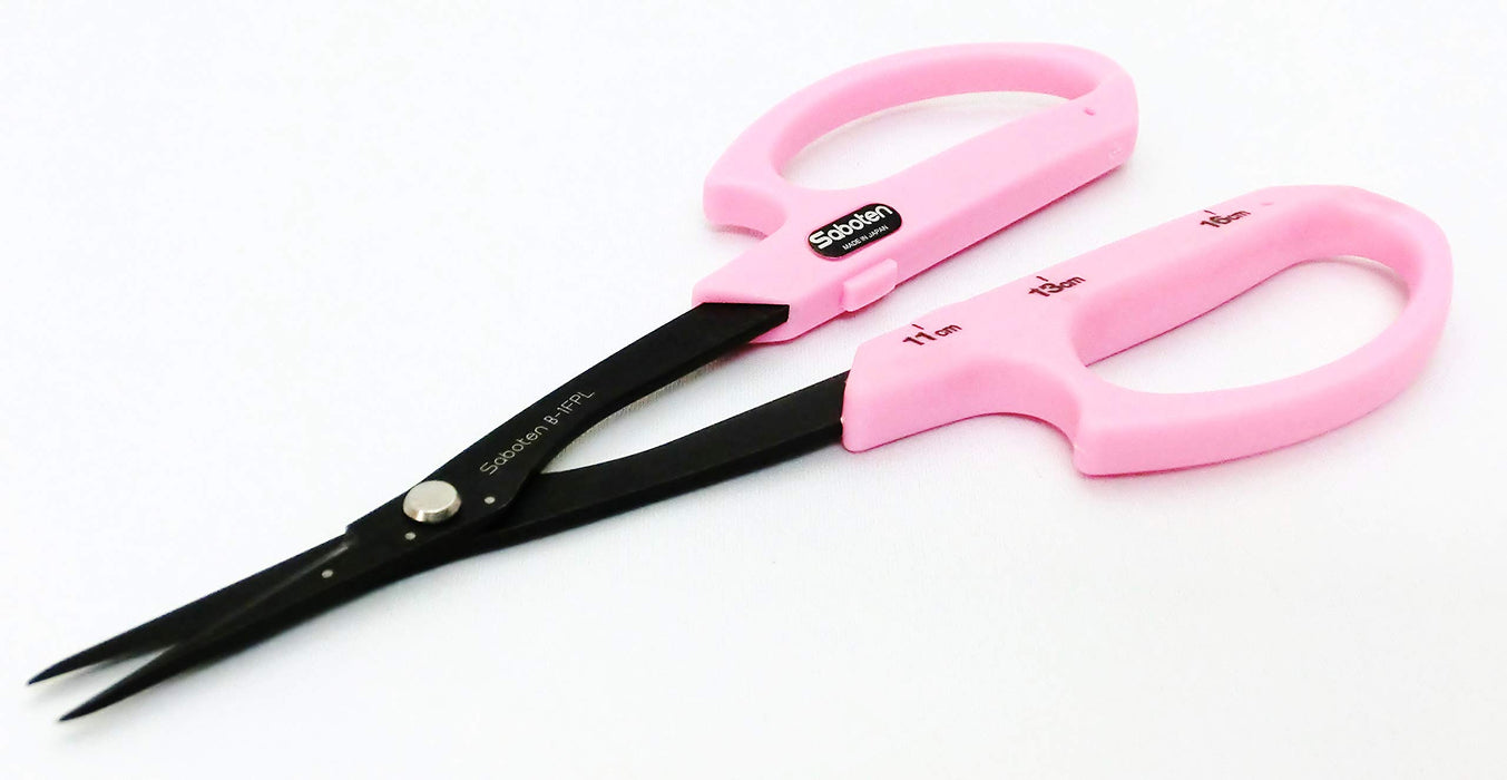 Saboten Fluorine Coated Grape Scissors Long Neck Type B-1FPL Stainless Steel NEW_1